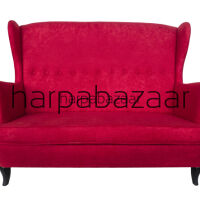 Sofa Uszak tkanina malinowa